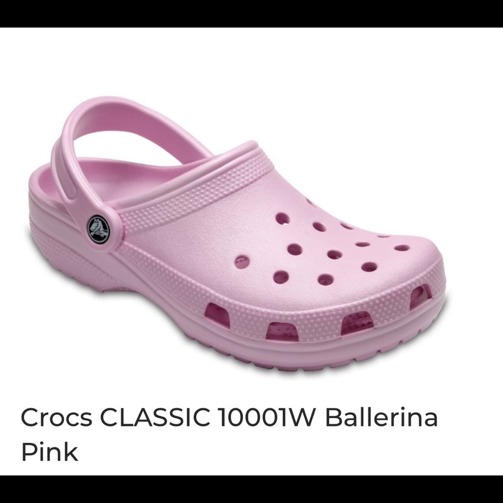 Women’s Ballerina Pink original crocs m7 w9